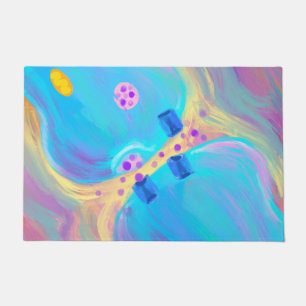 Pastel Synapse Fußmatte