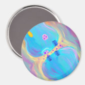 Pastel Synapse Magnet (Vorderseite/Rückseite)