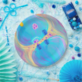Pastel Synapse Pappteller (Party)