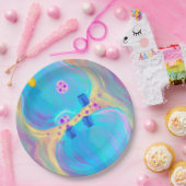 Pastel Synapse Pappteller (Party)