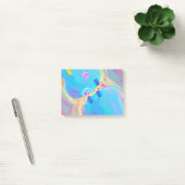 Pastel Synapse Post-it Klebezettel (Büro)