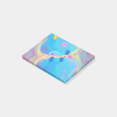 Pastel Synapse Post-it Klebezettel (angewinkelt)