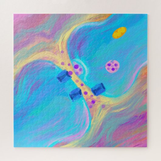 Pastel Synapse Puzzle (Horizontal)
