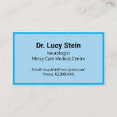 Pastel Synapse Visitenkarte (Rückseite)