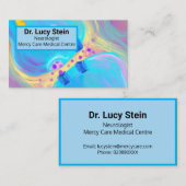 Pastel Synapse Visitenkarte (Vorne/Hinten)