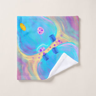 Pastel Synapse Waschlappen