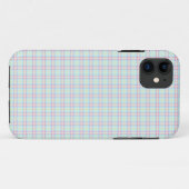 Pastel Tartan Case-Mate iPhone Hülle (Rückseite (Horizontal))