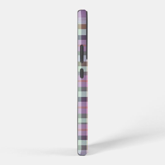 Pastel Tartan Plaid Pattern Design Samsung Galaxy Hülle (Rechte Seite)