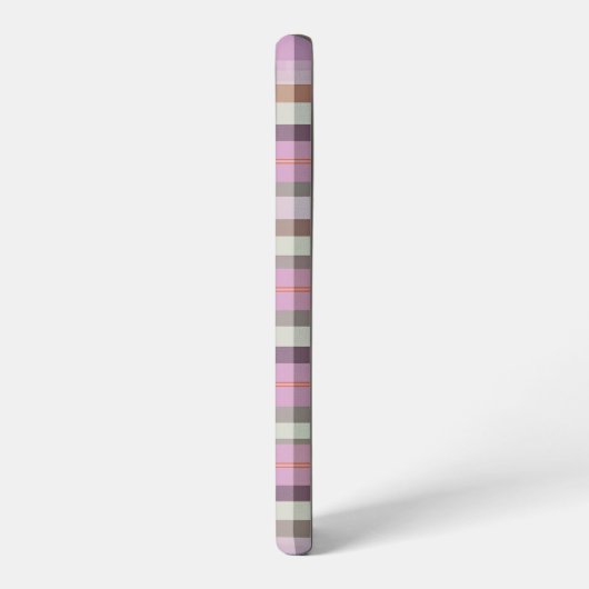 Pastel Tartan Plaid Pattern Design Samsung Galaxy Hülle (Linke Seite)