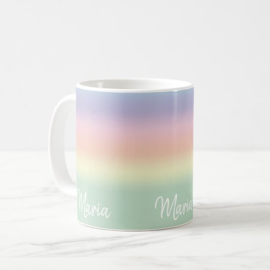 Pastel-Tasse Kaffeetasse (Vorderseite Links)