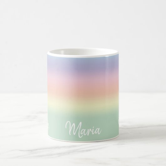 Pastel-Tasse Kaffeetasse (Mittel)