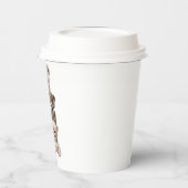 Pastel Teddy Bar Stack Pappbecher (Links)