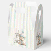 Pastel Teddy Bear Birthday  Geschenkschachtel (Geöffnet)