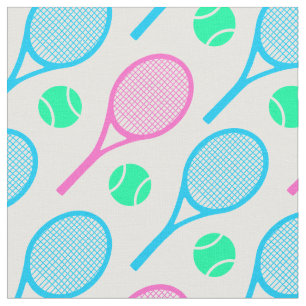 Pastel Tennisschläger - individuell einstellbar! Stoff