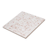 Pastel Terra Cotta Terrazzo Print Fliese (Seite)