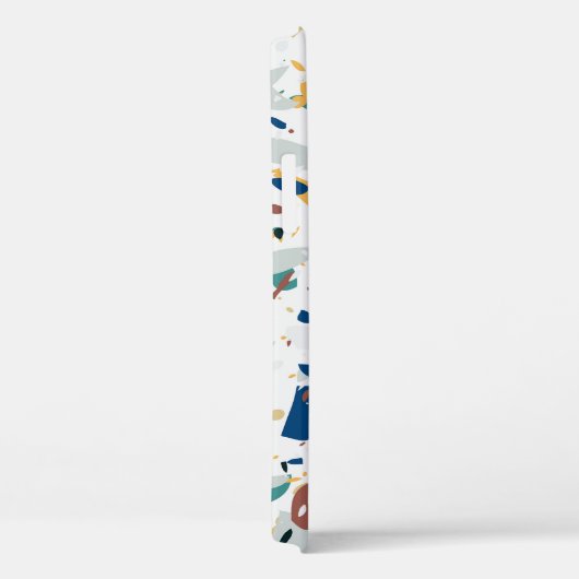 Pastel Terrazzo: Modernes Abstraktes Muster. Case-Mate iPhone Hülle (Rückseite / Rechts)