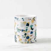 Pastel Terrazzo: Modernes Abstraktes Muster. Kaffeetasse (Mittel)