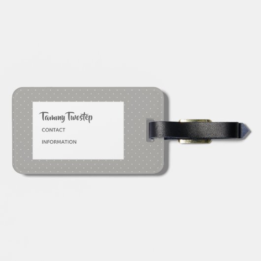 Pastel Texas, Texas, Texas Gepäckanhänger (Rückseite horizontal)