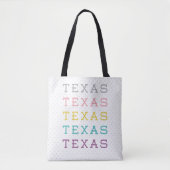 Pastel Texas, Texas, Texas Tasche (Vorderseite)