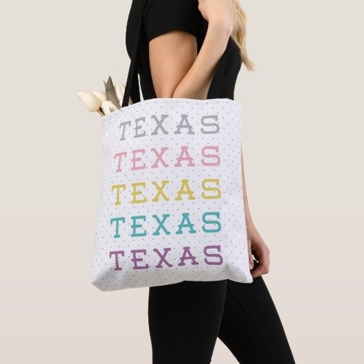 Pastel Texas, Texas, Texas Tasche (Von Nahem)