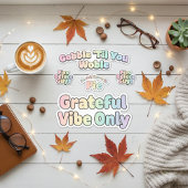 Pastel Thanksgiving-Feiertags-Sticker-Pack Aufkleber