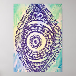 Pastel Third Eye Poster von Megaflora