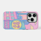 Pastel Tokyo Dreams 🌸🏙️ iPhone Hülle (Rückseite (Horizontal))