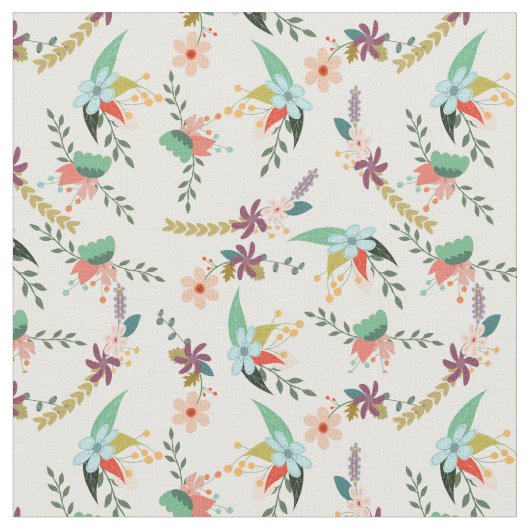 Pastel Tones Blume Stoff (Nahaufnahme)