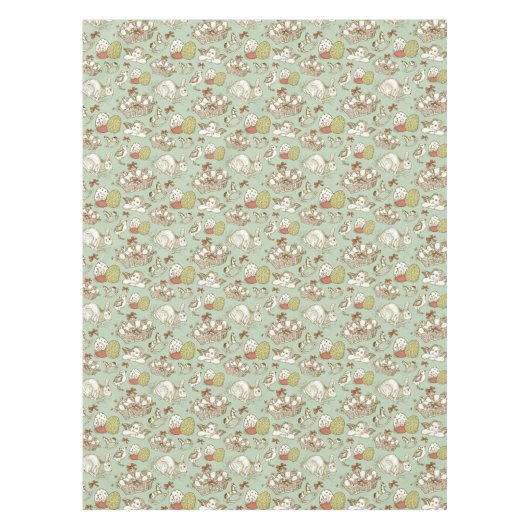 Pastel Tones Osterdesign Tischdecke (Vorderseite)