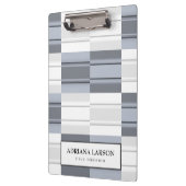 Pastel Tones Rectangle Klemmbrett (Links)