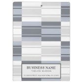 Pastel Tones Rectangle Klemmbrett (Rückseite)