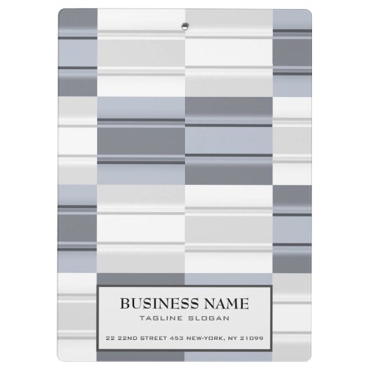 Pastel Tones Rectangle Klemmbrett (Rückseite)