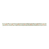Pastel Tones Retro Blume Satinband (Vorderseite)