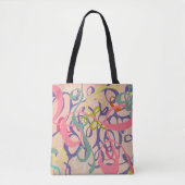 Pastel Tote Bag Tasche (Vorderseite)