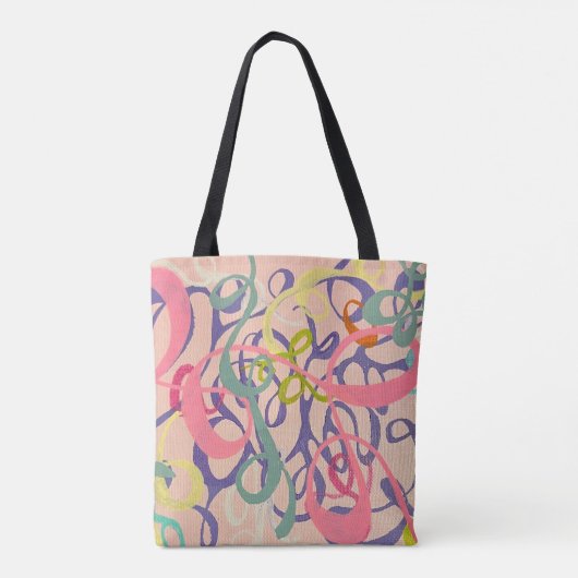 Pastel Tote Bag Tasche (Rückseite)