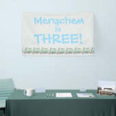 Pastel Train upsherin Banner (Messeveranstaltung)