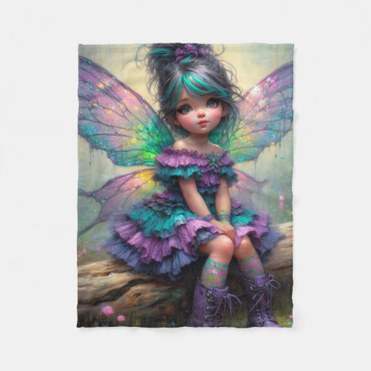 Pastel Traumfee Fleecedecke (Vorderseite)