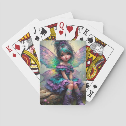 Pastel Traumfee Spielkarten (Rückseite)