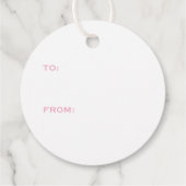 Pastel Treats | Sweet Holiday Wishes Geschenkanhänger (Rückseite)