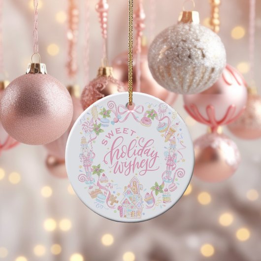 Pastel Treats | Sweet Holiday Wishes Keramik Ornament
