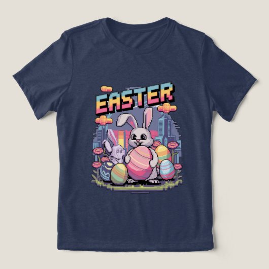 Pastel Tri-Blend Shirt (Design Vorderseite)