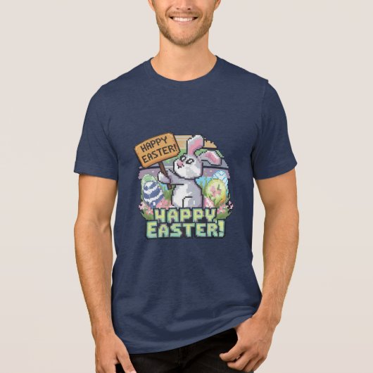 Pastel Tri-Blend Shirt (Vorderseite)