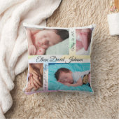 Pastel Triangle Baby Kissen (Decke)