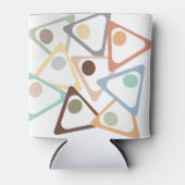 Pastel Triangle Dosenkühler (Vorderseite)