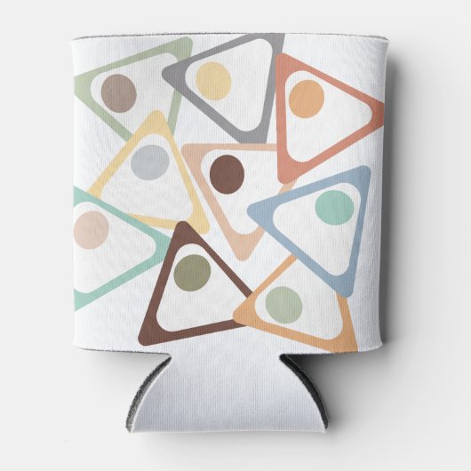 Pastel Triangle Dosenkühler (Vorderseite)