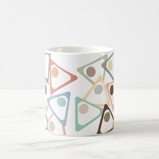 Pastel Triangle Kaffeetasse (Mittel)