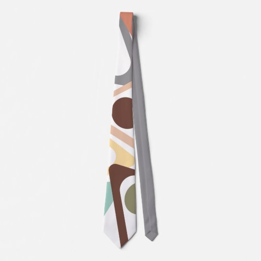 Pastel Triangle Krawatte (Vorderseite)