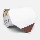 Pastel Triangle Krawatte (Gerollt)