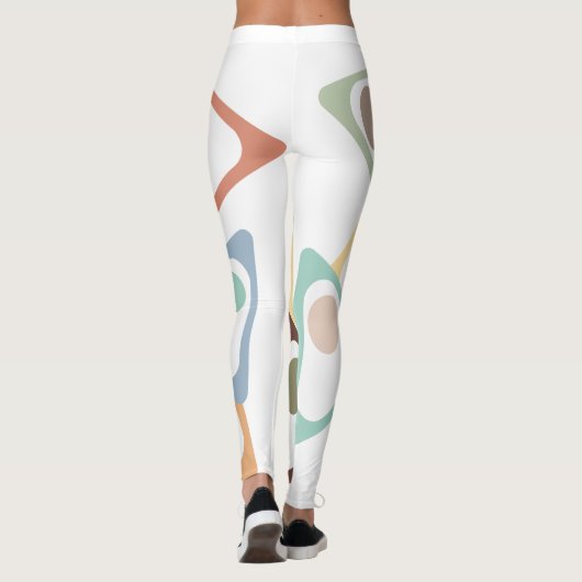 Pastel Triangle Leggings (Rückseite)