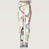 Pastel Triangle Leggings (Vorderseite)